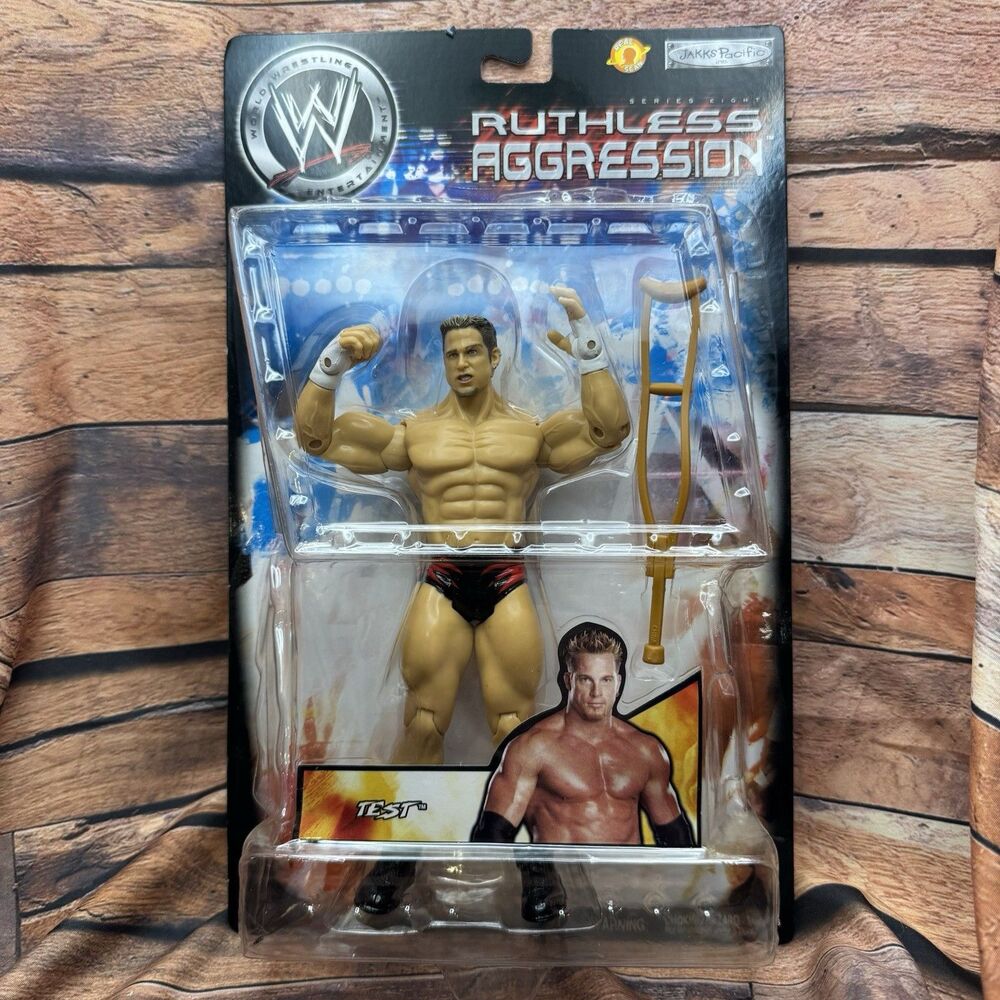 WWE Test Figure Ruthless Aggression Series 8 Jakks Pacific 2004 Sealed MOC
